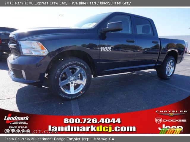 2015 Ram 1500 Express Crew Cab in True Blue Pearl