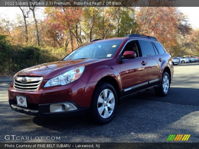 2012 Subaru Outback 2.5i Premium in Ruby Red Pearl