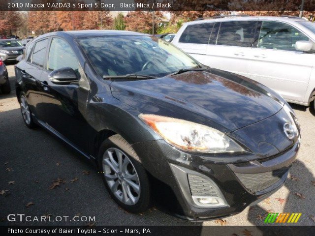 2010 Mazda MAZDA3 s Sport 5 Door in Black Mica