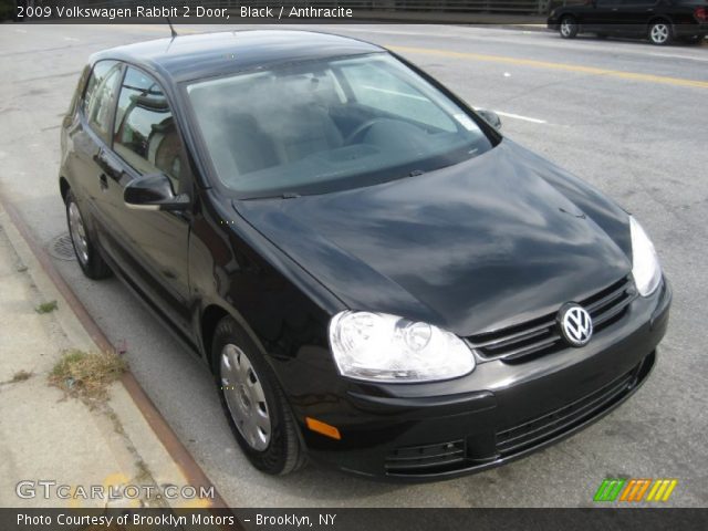 2009 Volkswagen Rabbit 2 Door in Black