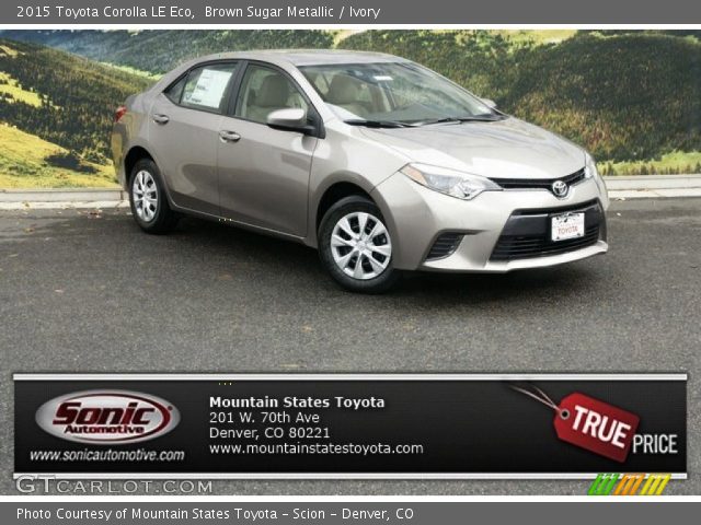 2015 Toyota Corolla LE Eco in Brown Sugar Metallic