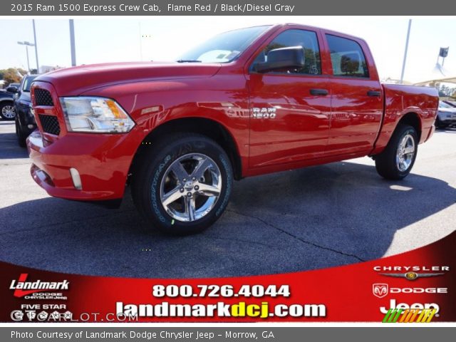 2015 Ram 1500 Express Crew Cab in Flame Red