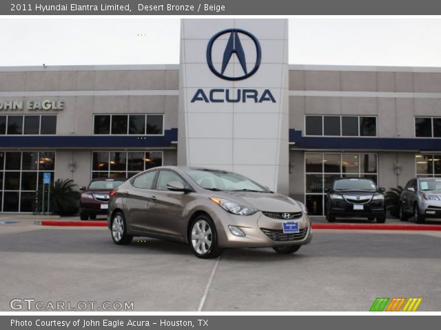 2011 Hyundai Elantra Limited in Desert Bronze