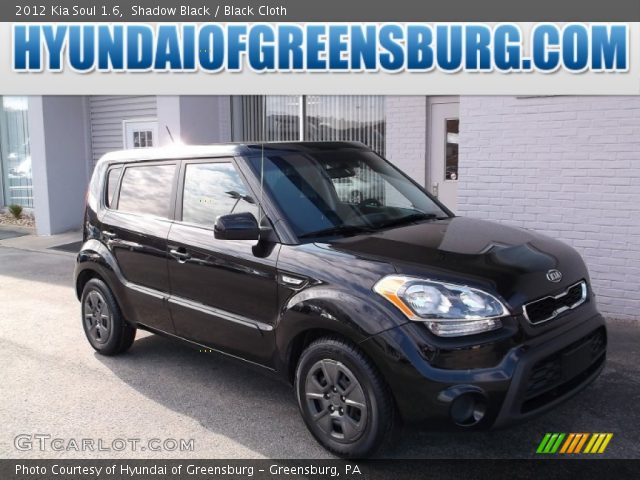 2012 Kia Soul 1.6 in Shadow Black