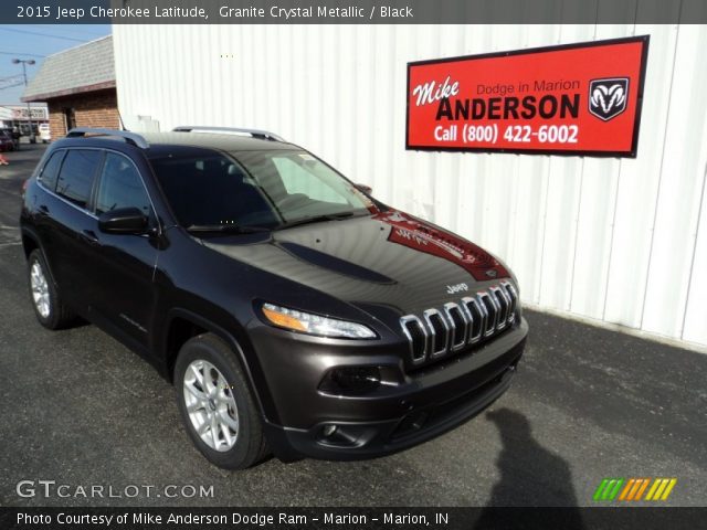 2015 Jeep Cherokee Latitude in Granite Crystal Metallic