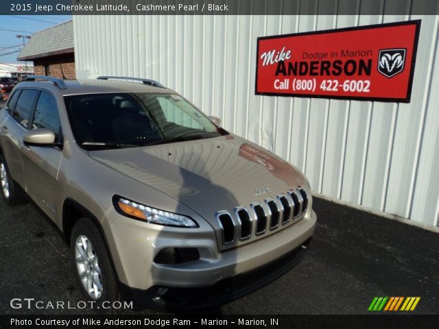 2015 Jeep Cherokee Latitude in Cashmere Pearl