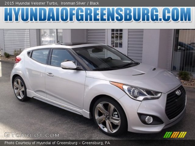 2015 Hyundai Veloster Turbo in Ironman Silver
