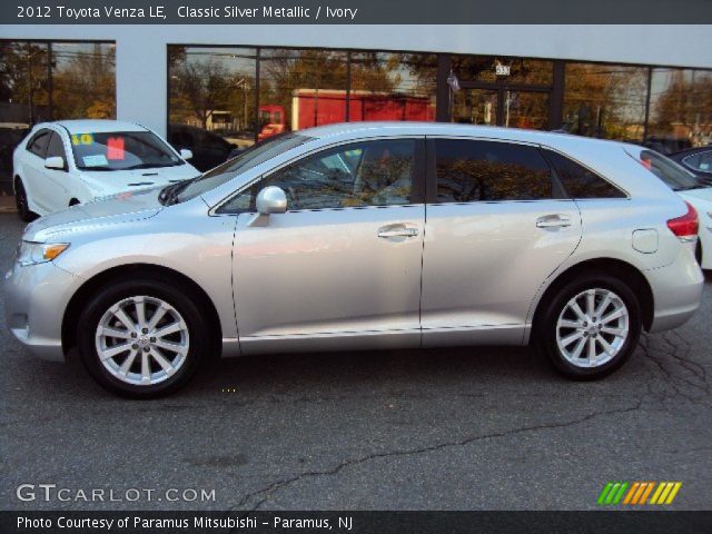 2012 Toyota Venza LE in Classic Silver Metallic