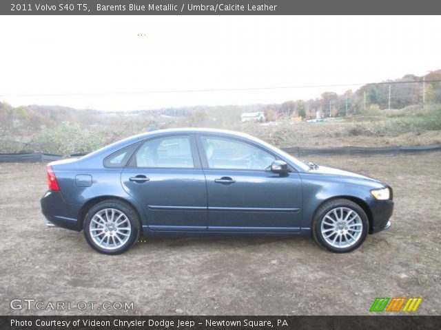 2011 Volvo S40 T5 in Barents Blue Metallic