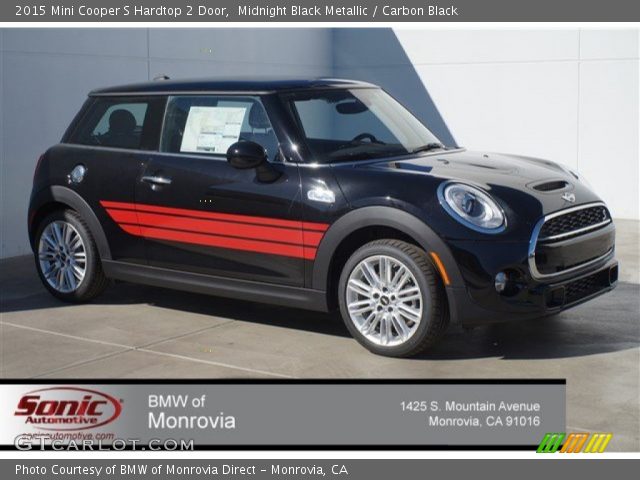 2015 Mini Cooper S Hardtop 2 Door in Midnight Black Metallic