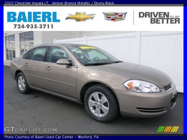 2007 Chevrolet Impala LT in Amber Bronze Metallic