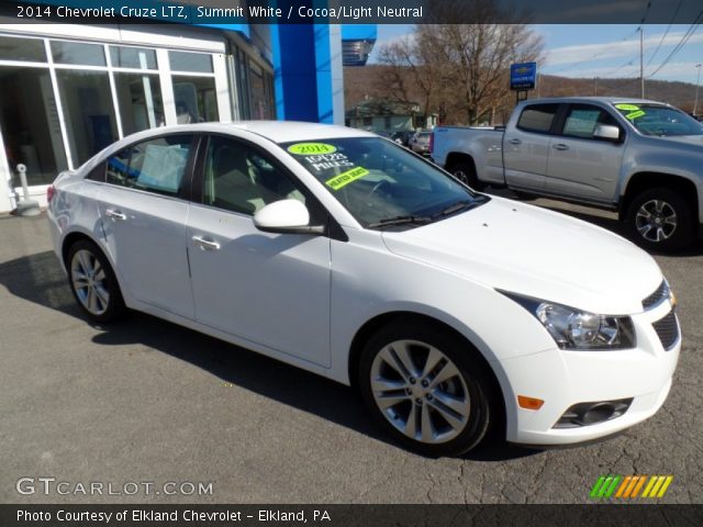 2014 Chevrolet Cruze LTZ in Summit White