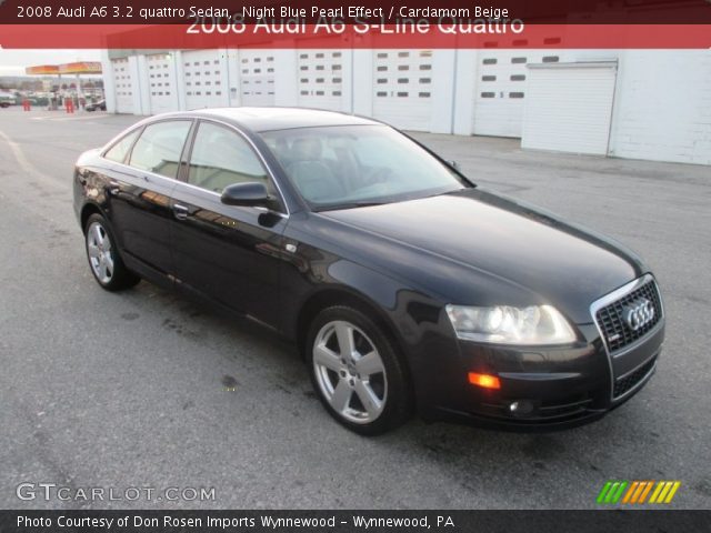 2008 Audi A6 3.2 quattro Sedan in Night Blue Pearl Effect
