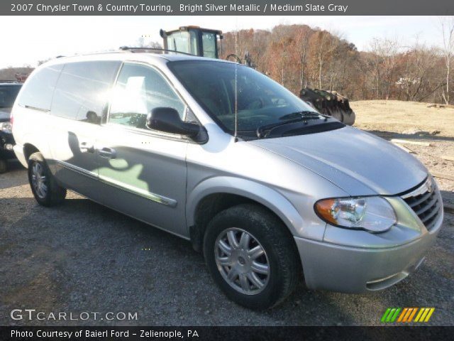 2007 Chrysler Town & Country Touring in Bright Silver Metallic