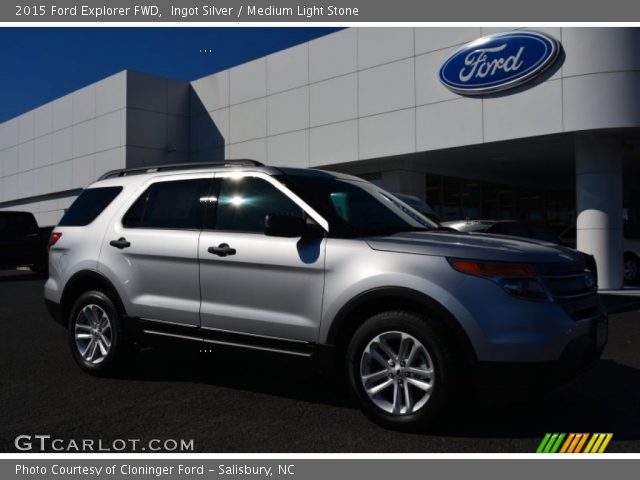 2015 Ford Explorer FWD in Ingot Silver