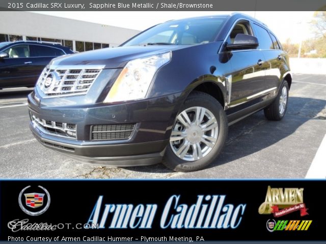 2015 Cadillac SRX Luxury in Sapphire Blue Metallic