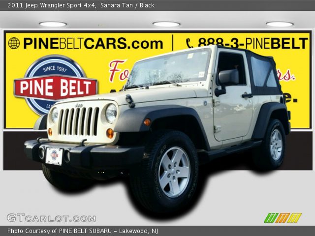 2011 Jeep Wrangler Sport 4x4 in Sahara Tan