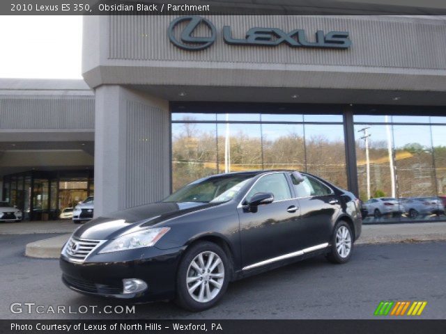 2010 Lexus ES 350 in Obsidian Black