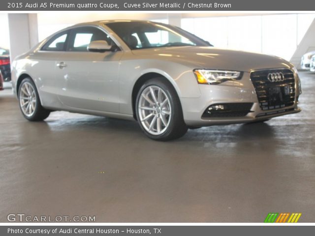 2015 Audi A5 Premium quattro Coupe in Cuvee Silver Metallic