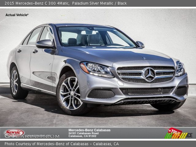 2015 Mercedes-Benz C 300 4Matic in Paladium Silver Metallic