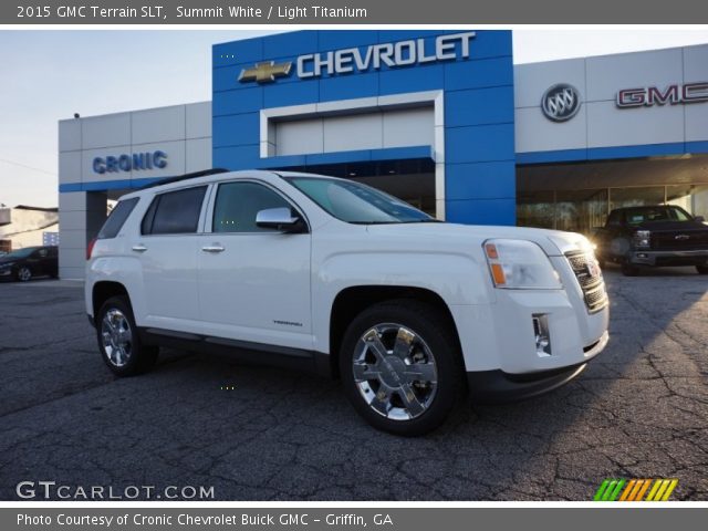 2015 GMC Terrain SLT in Summit White