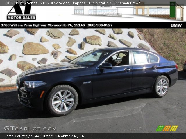 2015 BMW 5 Series 528i xDrive Sedan in Imperial Blue Metallic