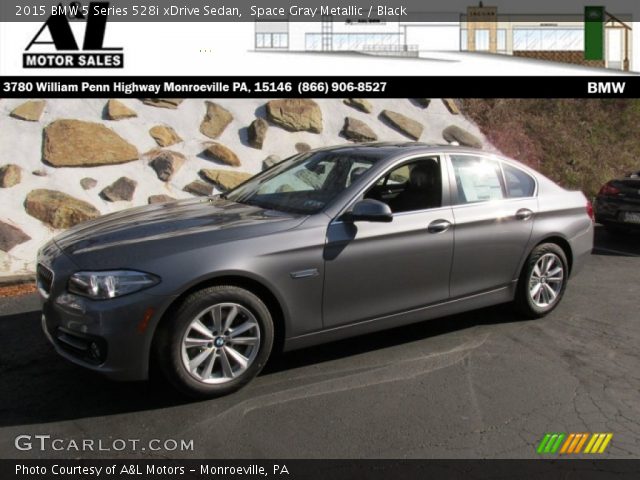 2015 BMW 5 Series 528i xDrive Sedan in Space Gray Metallic