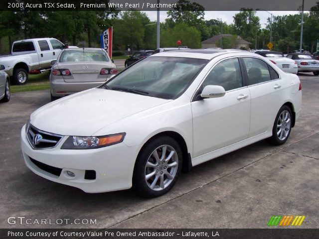 2008 Acura TSX Sedan in Premium White Pearl