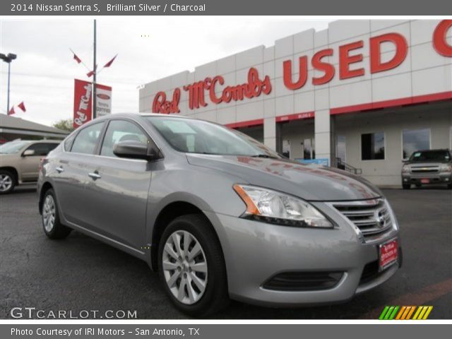 2014 Nissan Sentra S in Brilliant Silver