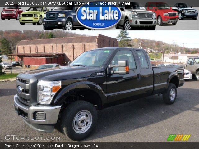 2015 Ford F250 Super Duty XL Super Cab 4x4 in Tuxedo Black