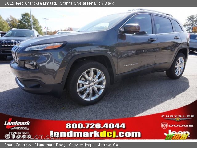 2015 Jeep Cherokee Limited in Granite Crystal Metallic