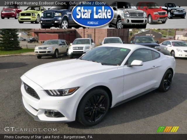 2015 Ford Mustang EcoBoost Coupe in Oxford White