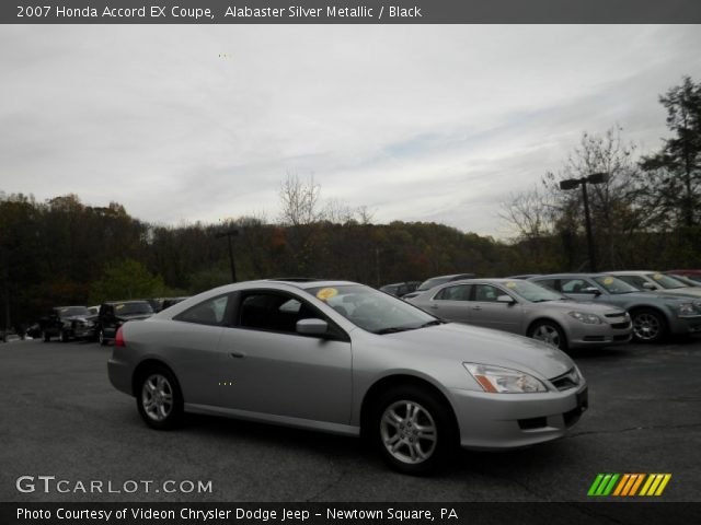 2007 Honda Accord EX Coupe in Alabaster Silver Metallic