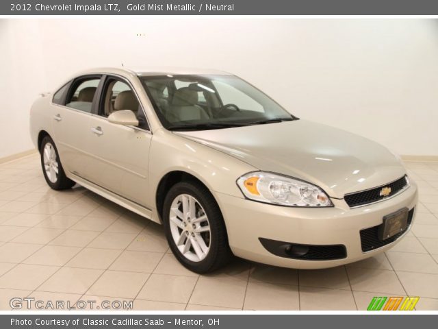 2012 Chevrolet Impala LTZ in Gold Mist Metallic