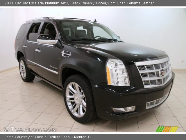 2011 Cadillac Escalade Platinum AWD in Black Raven