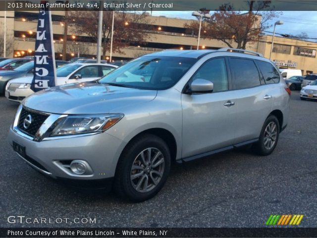 2013 Nissan Pathfinder SV 4x4 in Brilliant Silver