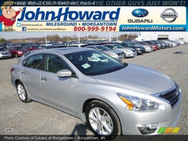 2015 Nissan Altima 2.5 SV in Brilliant Silver