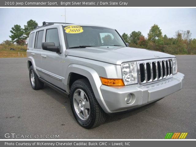 2010 Jeep Commander Sport in Bright Silver Metallic