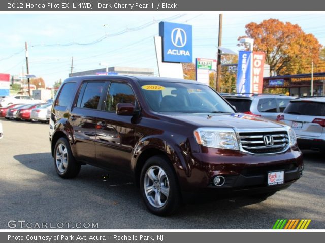 2012 Honda Pilot EX-L 4WD in Dark Cherry Pearl II