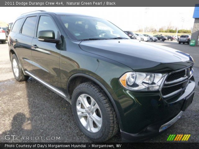 2011 Dodge Durango Crew 4x4 in Natural Green Pearl