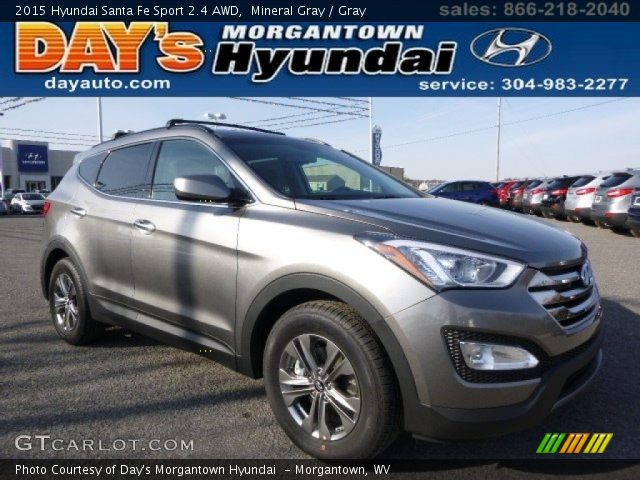 2015 Hyundai Santa Fe Sport 2.4 AWD in Mineral Gray