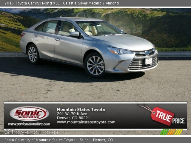 2015 Toyota Camry Hybrid XLE in Celestial Silver Metallic