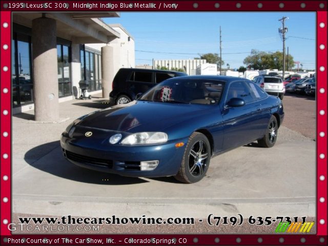 1995 Lexus SC 300 in Midnight Indigo Blue Metallic