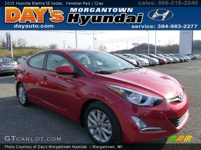 2015 Hyundai Elantra SE Sedan in Venetian Red