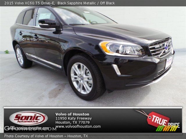 2015 Volvo XC60 T5 Drive-E in Black Sapphire Metallic