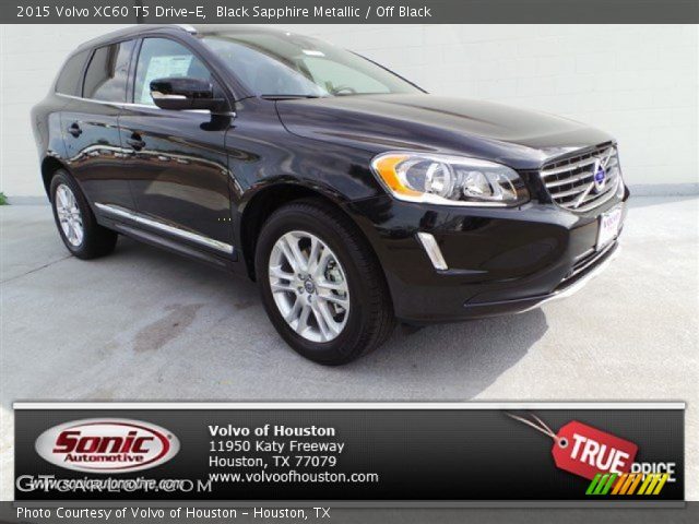 2015 Volvo XC60 T5 Drive-E in Black Sapphire Metallic