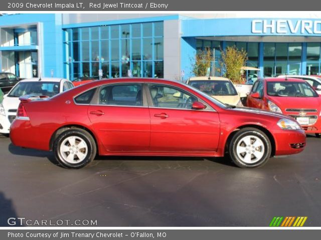 2009 Chevrolet Impala LT in Red Jewel Tintcoat