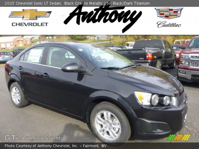 2015 Chevrolet Sonic LT Sedan in Black Granite Metallic