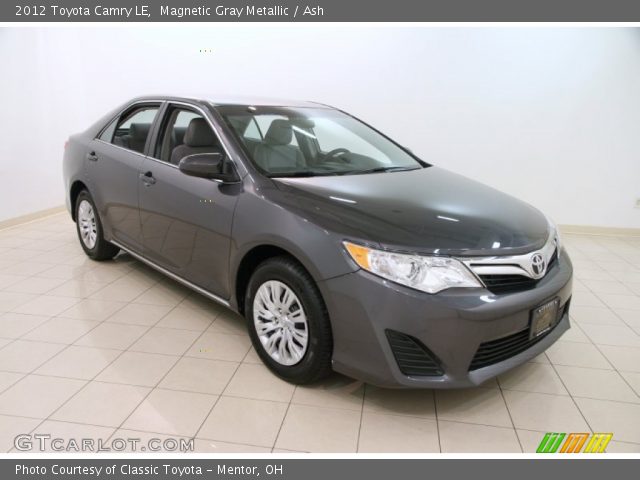 2012 Toyota Camry LE in Magnetic Gray Metallic