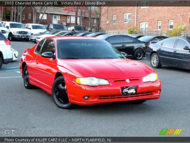2003 Chevrolet Monte Carlo SS in Victory Red